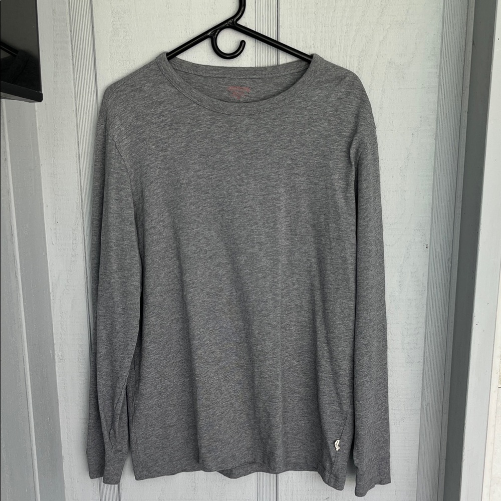 Vineyard Vines Island Crew Men’s Long‎ Sleeve Grey EUC